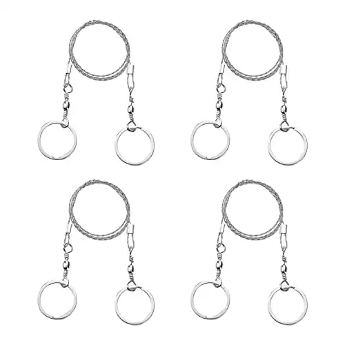 Outdoor Drahtsäge Aus Edelstahl - 5 Meter Handgezogene Seilsäge Für Camping & Survival